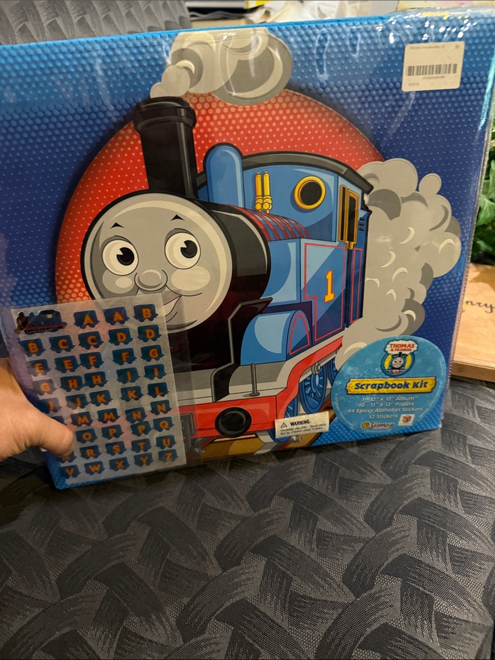 Thomas & Friends Blue and Red Train Scrapbook Kit